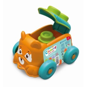 Clementoni - Jucarie educationala Soft Clemmy catel portocaliu cu cuburi moi Clementoni - 1